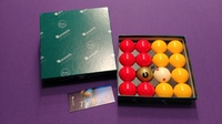 ARAMITH Pro-CUP &#38; Premier LIMITED EDITION GOLD 8ball RED &#38; YELLOW