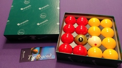 ARAMITH Pro-CUP & Premier LIMITED EDITION GOLD 8ball RED & YELLOW